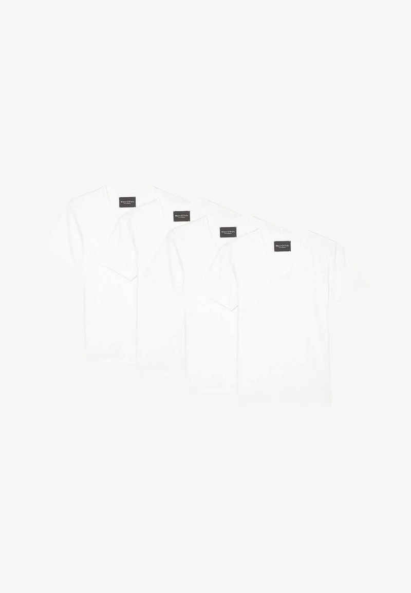 Marc O'Polo 4ER PACK ESSENTIALS - Unterhemd/-shirt - Weiß 6 Marc O'Polo 4ER PACK ESSENTIALS - Unterhemd/-shirt - Weiß – Bild 4