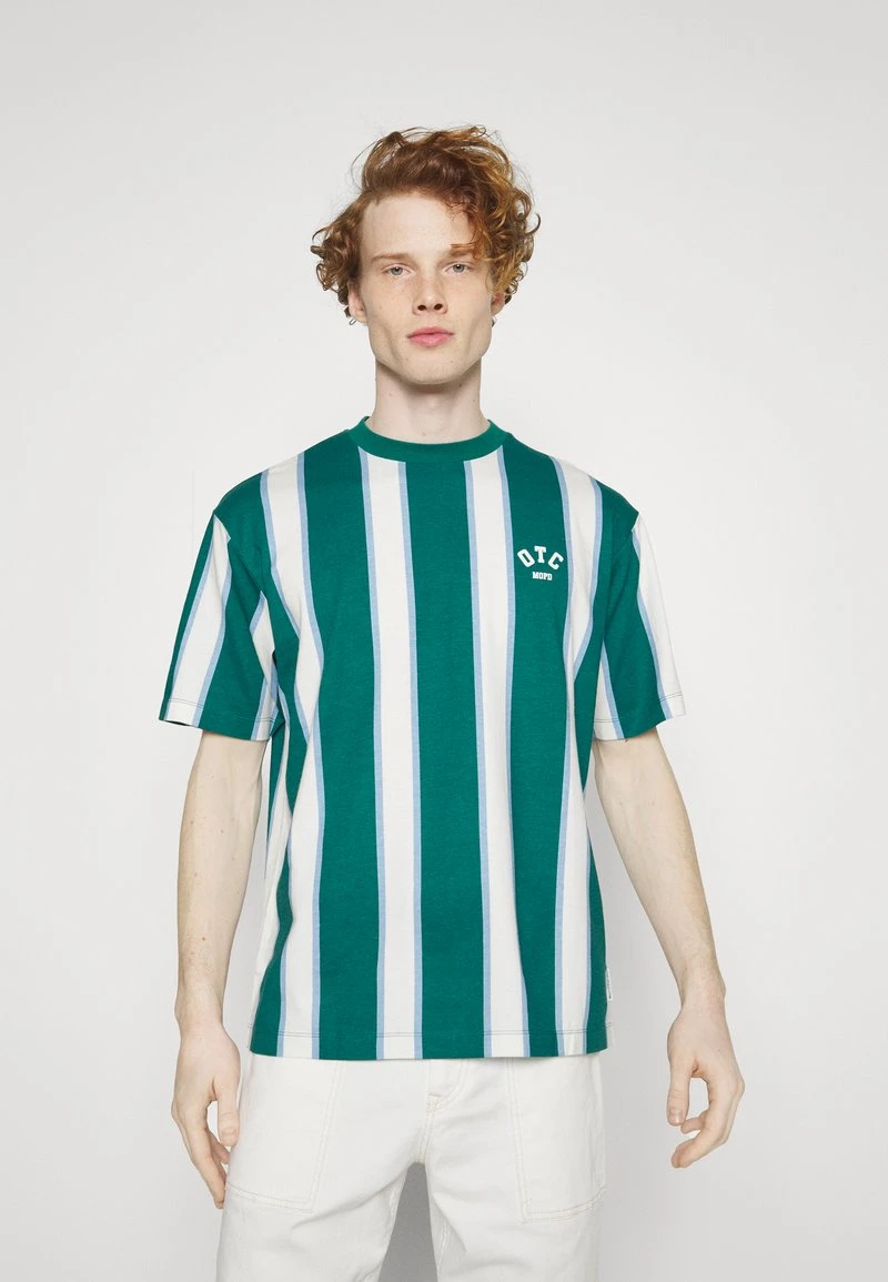 Marc O'Polo DENIM SHORT SLEEVE VERTICAL EMBROIDERY - T-Shirt Print - Multi/green 3 Marc O'Polo DENIM SHORT SLEEVE VERTICAL EMBROIDERY - T-Shirt Print - Multi/green