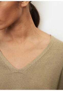 Marc O'Polo V-NECK - Strickpullover - Dusty Earth -Marc OPolo Geschaft e56a1b580912494aa0844b15b421d4a4