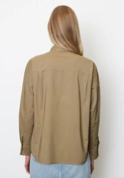 Marc O'Polo LONG SLEEVE CASUAL MODERN DROPPED SHOULDER SOLID - Hemdbluse - Dusty Earth 9 Marc O'Polo LONG SLEEVE CASUAL MODERN DROPPED SHOULDER SOLID - Hemdbluse - Dusty Earth -Marc OPolo Geschaft e6b9700555a8474c90cbc9b1a9e9c4bc