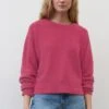 Marc O'Polo DENIM RUNDHALS CROPPED AUS SOFTEM SCH - Strickpullover - Fresh Fuschia -Marc OPolo Geschaft e6bfa25e42274e0bb7ee0c144c2c870c