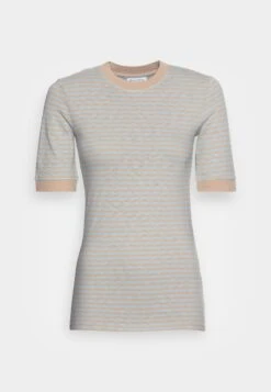 Marc O'Polo DENIM MODERN HALFSLEEVE SLIM FIT STRIPED - T-Shirt Print - Multi/misty Maze -Marc OPolo Geschaft e7090dfde6b04a3db978e64686b706f4