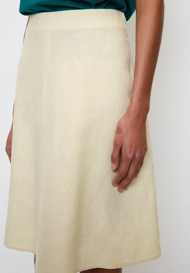 Marc O'Polo FLARED SHAPE KNEE LENGTH - A-Linien-Rock - Soft Taupe 3 Marc O'Polo FLARED SHAPE KNEE LENGTH - A-Linien-Rock - Soft Taupe