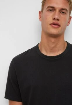 Marc O'Polo AUS HOCHWERTIGER - T-Shirt Basic - Black -Marc OPolo Geschaft e8e6e21b592b42a691cb4573333d6040
