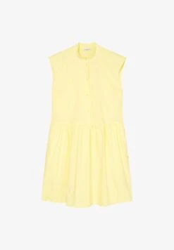 Marc O'Polo DENIM ÄRMELOSES VOLANT POPELI - Blusenkleid - Buttercup -Marc OPolo Geschaft eb43b704ecc44a0e88e166c0b687d791