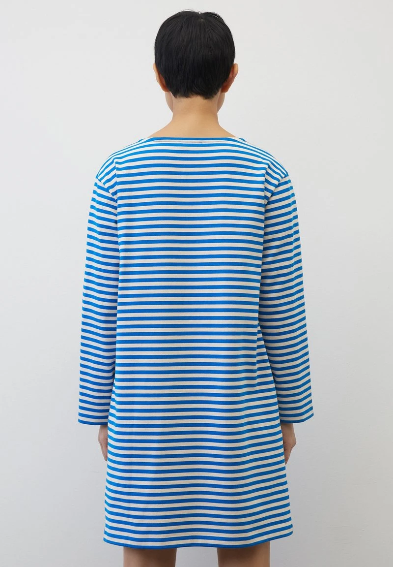Marc O'Polo HEAVY STREIFEN - Jerseykleid - Multi Vibrant Blue 4 Marc O'Polo HEAVY STREIFEN - Jerseykleid - Multi Vibrant Blue – Bild 2