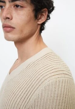 Marc O'Polo V-NECK LANGARM REGULAR - Strickpullover - Oyster Gray -Marc OPolo Geschaft ebb30b0f527d416288d0576a809f3e69