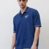 Marc O'Polo DENIM KURZARM - Poloshirt - Kensington Blue