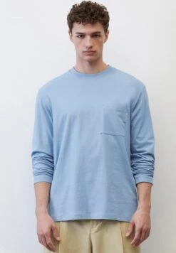 Marc O'Polo DENIM SINGLE - AUS SOFTER - Langarmshirt - Blue Clay