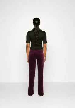 Marc O'Polo DENIM PANTS STRAIGHT LEG TURN UP - Stoffhose - Orante Plum -Marc OPolo Geschaft ee2a3e6335ff4a52bd687c4d917bd0d1