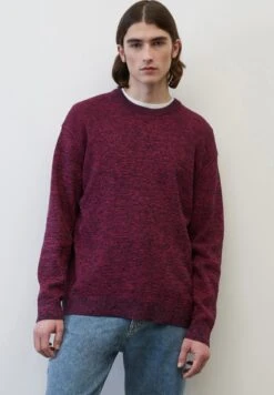 Marc O'Polo DENIM RUNDHALS REGULAR - Strickpullover - Multi Fresh Fuschia