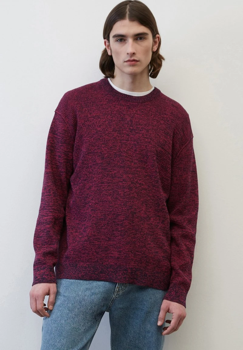 Marc O'Polo DENIM RUNDHALS REGULAR - Strickpullover - Multi Fresh Fuschia 3 Marc O'Polo DENIM RUNDHALS REGULAR - Strickpullover - Multi Fresh Fuschia