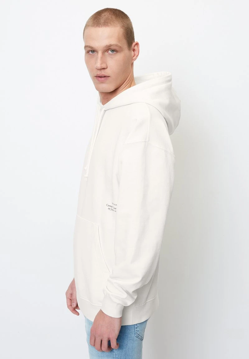 Marc O'Polo DENIM Kapuzenpullover - Egg White 6 Marc O'Polo DENIM Kapuzenpullover - Egg White – Bild 4