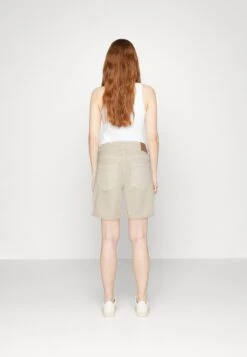 Marc O'Polo RELAXED FIT REGULAR WAIST MID LENGTH TURN - Jeans Shorts - Soft Taupe -Marc OPolo Geschaft f22c0d73b69f45758e9ae3491bb20138