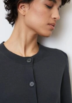 Marc O'Polo REGULAR AUS SLUB - Strickjacke - Deep Blue Sea -Marc OPolo Geschaft f4e1fc4eab90474bb0ef81e318684237