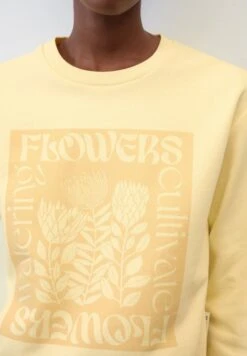 Marc O'Polo CROP REGULAR AUS - Sweatshirt - Pale Sunflower -Marc OPolo Geschaft f4fae11e2e2f4f95839fd34e95905fbd