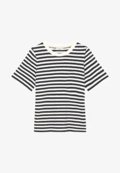 Marc O'Polo DENIM RINGEL- AUS GARNGEFÄRBTEM SLUB-JE - T-Shirt Print - Multi Navy Teal -Marc OPolo Geschaft f514c13093e143ecb91fde153877d793