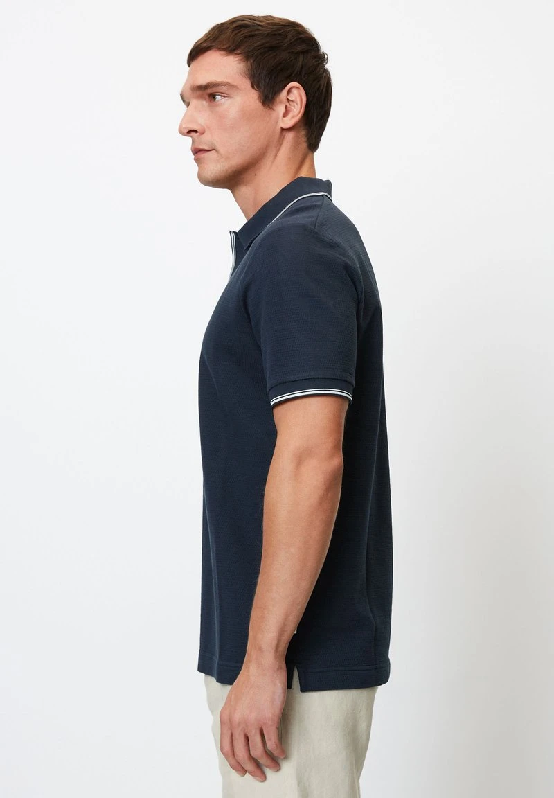 Marc O'Polo KURZARM - Poloshirt - Dark Navy 4 Marc O'Polo KURZARM - Poloshirt - Dark Navy – Bild 2