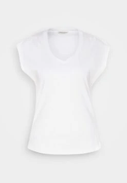 Marc O'Polo SHORT SLEEVE V NECK - T-Shirt Basic - White -Marc OPolo Geschaft f5de6933278540c2a31e86f7494eb7cd