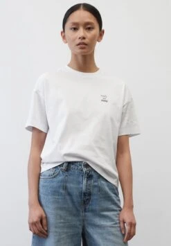 Marc O'Polo RUNDHALS REGULAR - T-Shirt Print - White -Marc OPolo Geschaft f65b4ea385664d7b8a214a356557ddd2