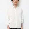 Marc O'Polo MIT VOLUMENÄRMELN AUS POPELLINE - Hemdbluse - White -Marc OPolo Geschaft f74273955ac9494bad1e7f16bee509c5