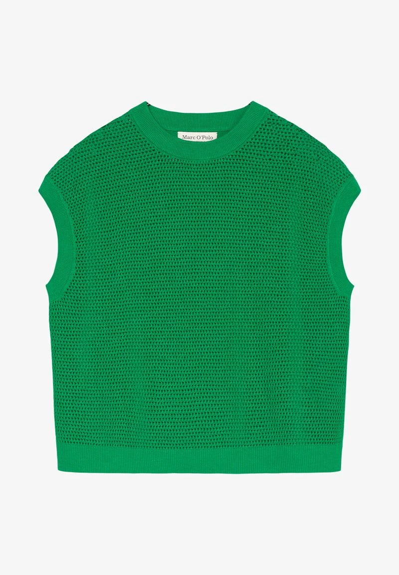 Marc O'Polo AJOUR-AUS - T-Shirt Basic - Vivid Green 8 Marc O'Polo AJOUR-AUS - T-Shirt Basic - Vivid Green – Bild 6
