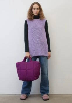 Marc O'Polo ÄRMELLOSER AUS HEAVY WEIGHT - Strickpullover - Sunbleached Purple -Marc OPolo Geschaft f84753f2099940d0a7c195a5665c9bc8