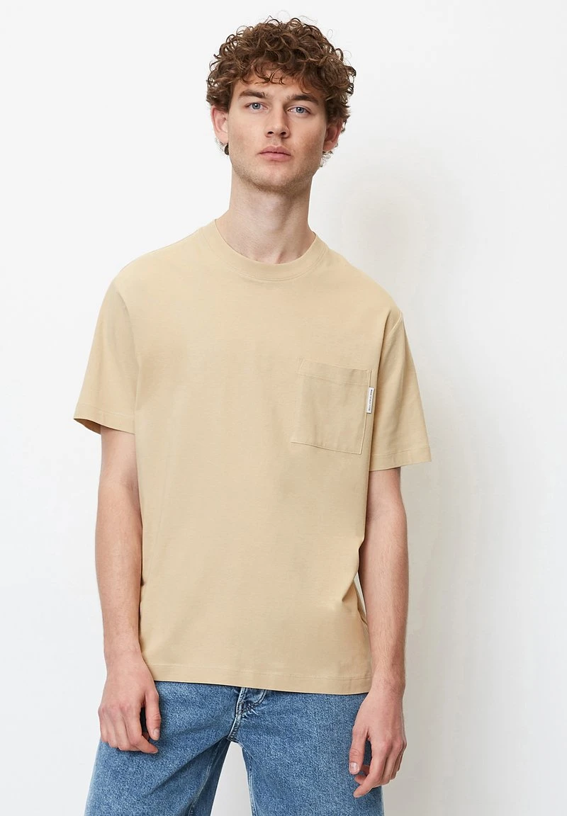 Marc O'Polo DENIM RUNDHALS - T-Shirt Basic - Skandi Beige 3 Marc O'Polo DENIM RUNDHALS - T-Shirt Basic - Skandi Beige