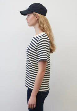 Marc O'Polo DENIM RINGEL- AUS GARNGEFÄRBTEM SLUB-JE - T-Shirt Print - Multi Navy Teal -Marc OPolo Geschaft f9823e095a9a4251aaa22213d8a2c7d2