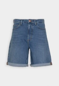 Marc O'Polo HIGH WAIST RELAXED FIT MID LENGTH TURN UP - Jeans Shorts - Dark Blue -Marc OPolo Geschaft fa1a336743e74feb9072e30a53ec5127