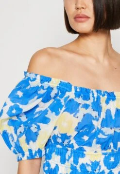 Marc O'Polo DENIM DRESS SHORT SLEEVE - Freizeitkleid - Multi / Mediterranean Blue -Marc OPolo Geschaft fa2d8848592d4cc6a634bed40339dd43