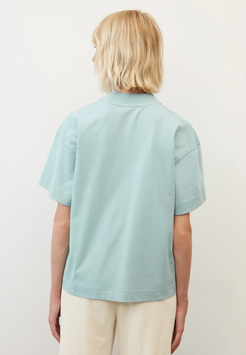 Marc O'Polo BOYFRIEND WIDE - T-Shirt Basic - Frozen Blue 4 Marc O'Polo BOYFRIEND WIDE - T-Shirt Basic - Frozen Blue – Bild 2