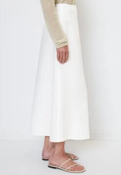 Marc O'Polo AUS SOMMERLICHER WARE - A-Linien-Rock - White -Marc OPolo Geschaft fbe25188cc9043ecaccccb7ea13b0f6d