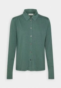 Marc O'Polo LONG SLEEVE COLLAR BUTTON PLACKET - Hemdbluse - Shaded Grey Melange -Marc OPolo Geschaft fbf0c8edd7d041e99b66c326f8d755c0