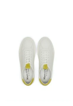 Marc O'Polo ELSY 3A - Sneaker Low - White Lime Green -Marc OPolo Geschaft fc20e46a9e5048938331220950c1261e