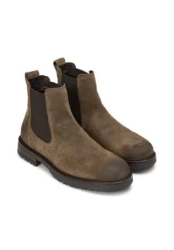 Marc O'Polo CHELSEA AUS EDLEM - Classic Ankle Boots - Dark Taupe -Marc OPolo Geschaft fcb6376c8bef493ead56b2ea3c92d504