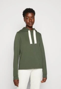 Marc O'Polo LONG SLEEVE HOODED CUFFS - Kapuzenpullover - Black -Marc OPolo Geschaft fcf4b4a90c78450e9df19a66117e96e4