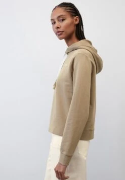 Marc O'Polo CROPPED AUS - Kapuzenpullover - Dusty Earth -Marc OPolo Geschaft fd10e6c49cc54e369517fc93a6f1ca48