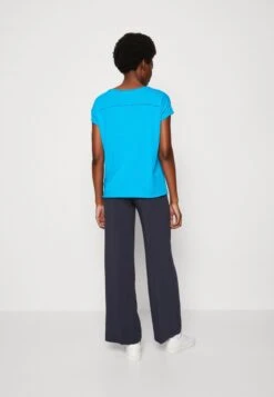 Marc O'Polo DENIM SHORT SLEEVE CHEST POCKET - T-Shirt Basic - Crystal Seas -Marc OPolo Geschaft fd37e75826934bb687e878f2cbacf87a