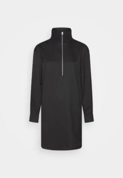 Marc O'Polo ZIP-UP NECKLINE STRAIGHT FIT LONG SLEEVE - Freizeitkleid - Black -Marc OPolo Geschaft fd8cd504da964423b19eeb2e6f061e27 1