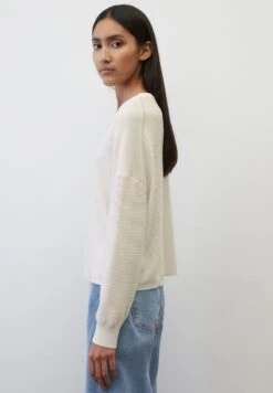 Marc O'Polo DENIM RUNDHALS RELAXED - Strickpullover - Scandinavian White 11 Marc O'Polo DENIM RUNDHALS RELAXED - Strickpullover - Scandinavian White -Marc OPolo Geschaft fdbc4fd1fcf94835a440a781b4db51f5