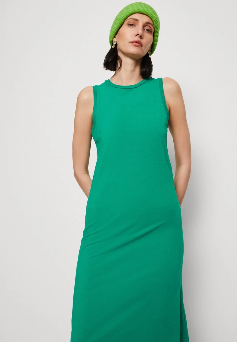 Marc O'Polo SLEEVE LESS EASY FIT - Jerseykleid - Vivid Green 6 Marc O'Polo SLEEVE LESS EASY FIT - Jerseykleid - Vivid Green – Bild 4